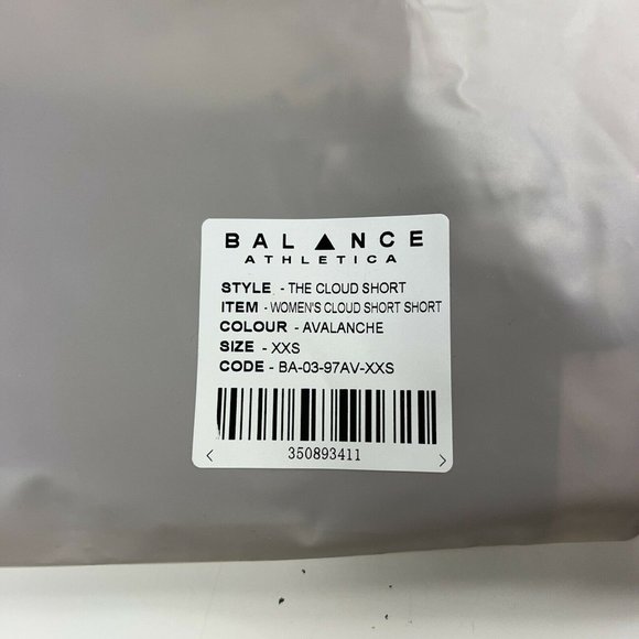 Balance Athletica Women’s The Cloud Short Logo Avalanche Tie Dye Size XXS New - Picture 12 of 12